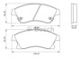 Imagen de PASTILLAS DE FRENO DELANTERA CHEVROLET CRUZE 1.8 16V 2011->